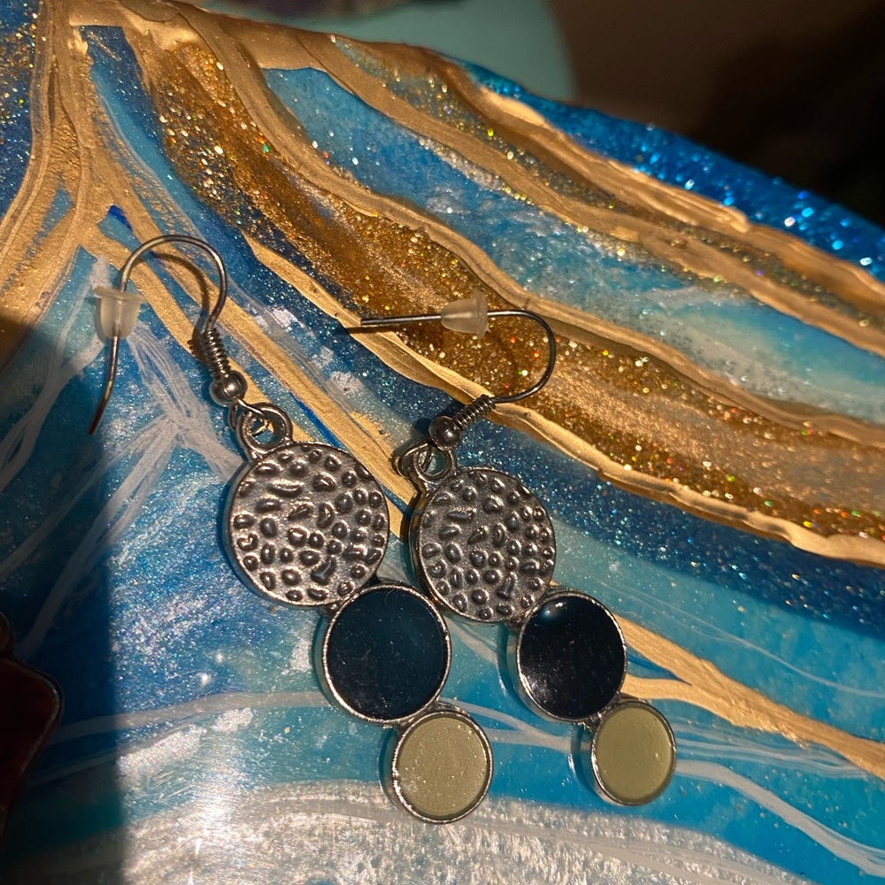 Silver Earings Vintage